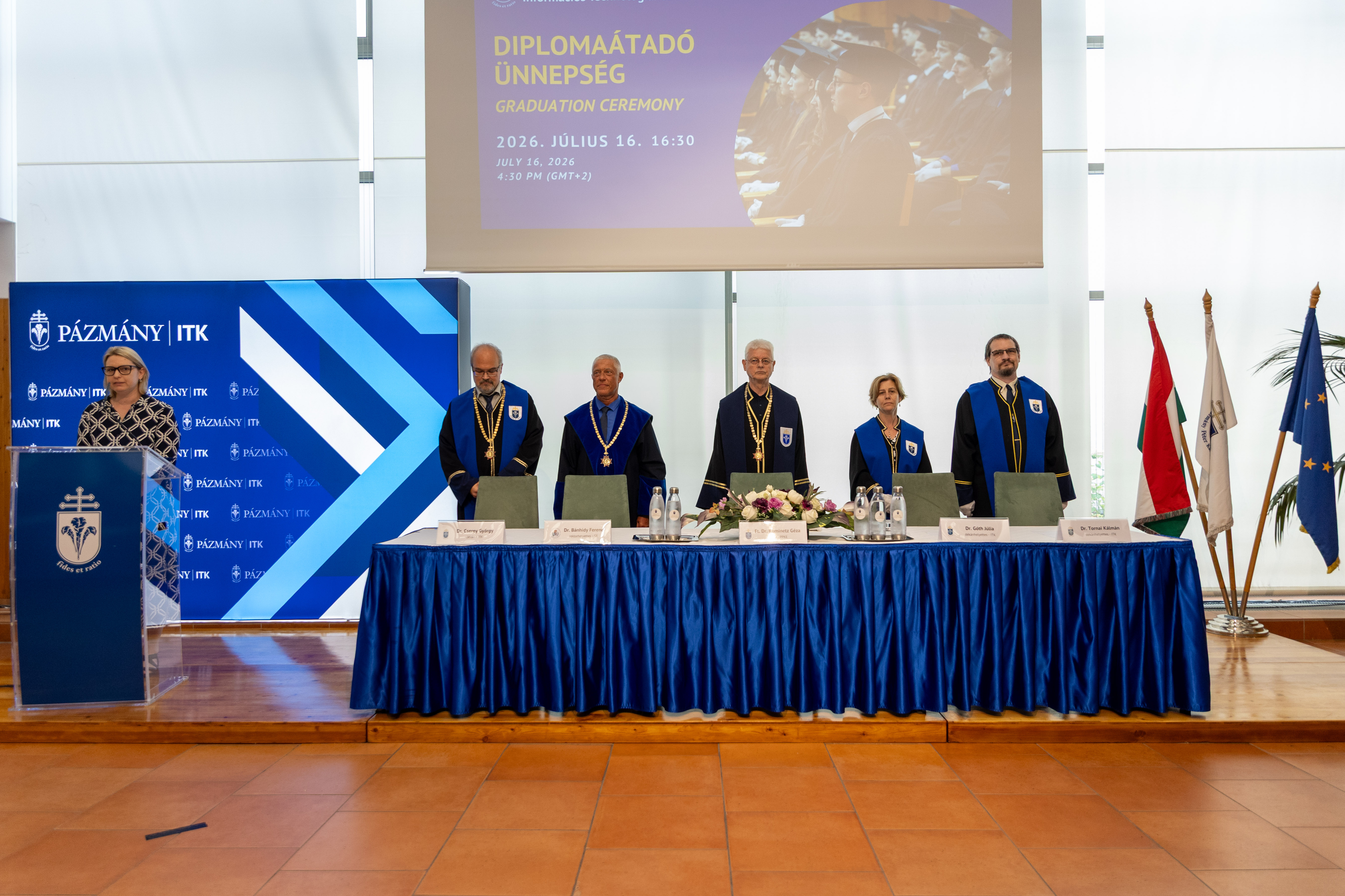 Az Információs Technológiai és Bionikai Kar Diplomaátadó ünnepsége - 2026