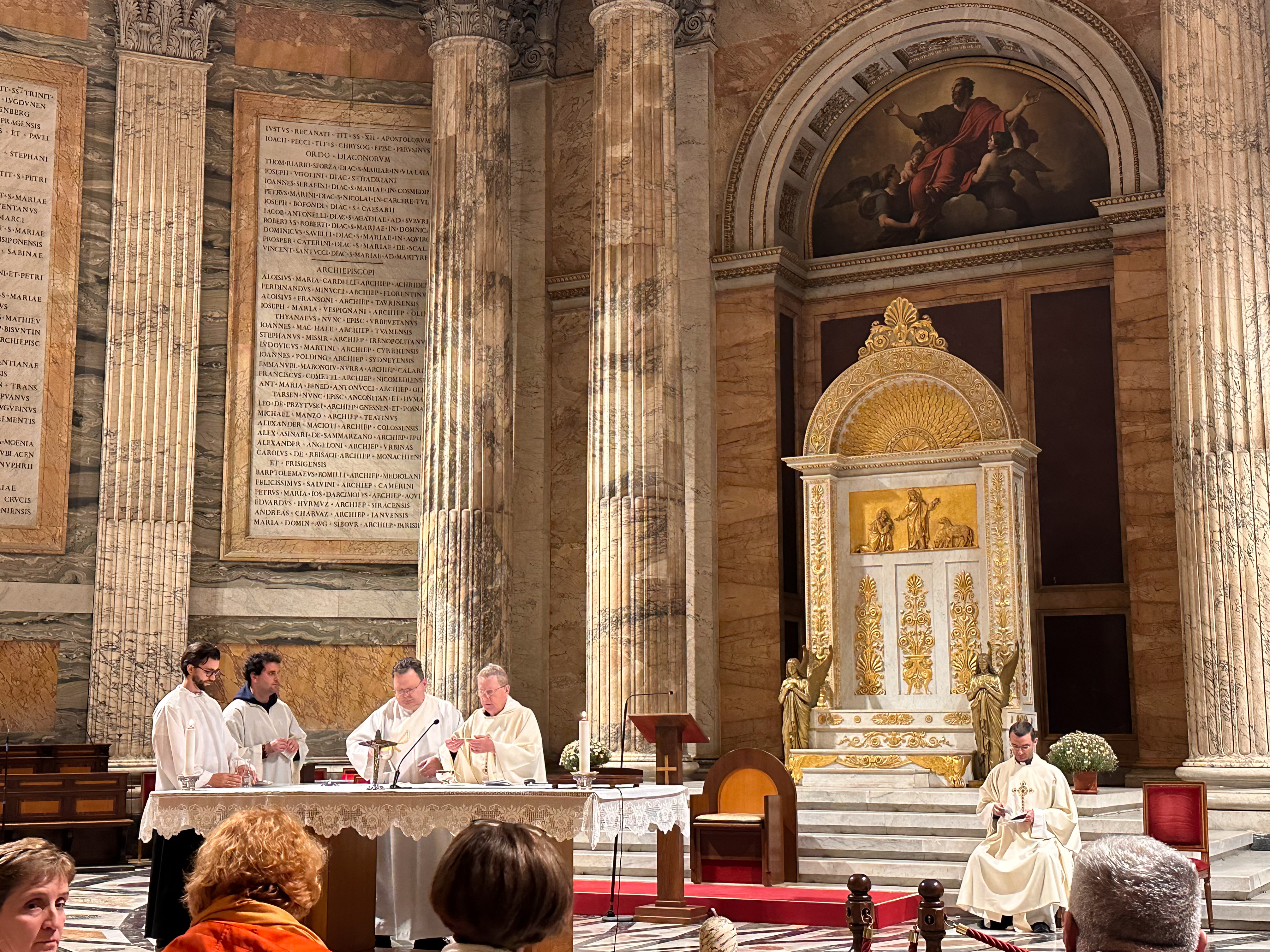 Pázmányos zarándokok a szentévi Rómában
