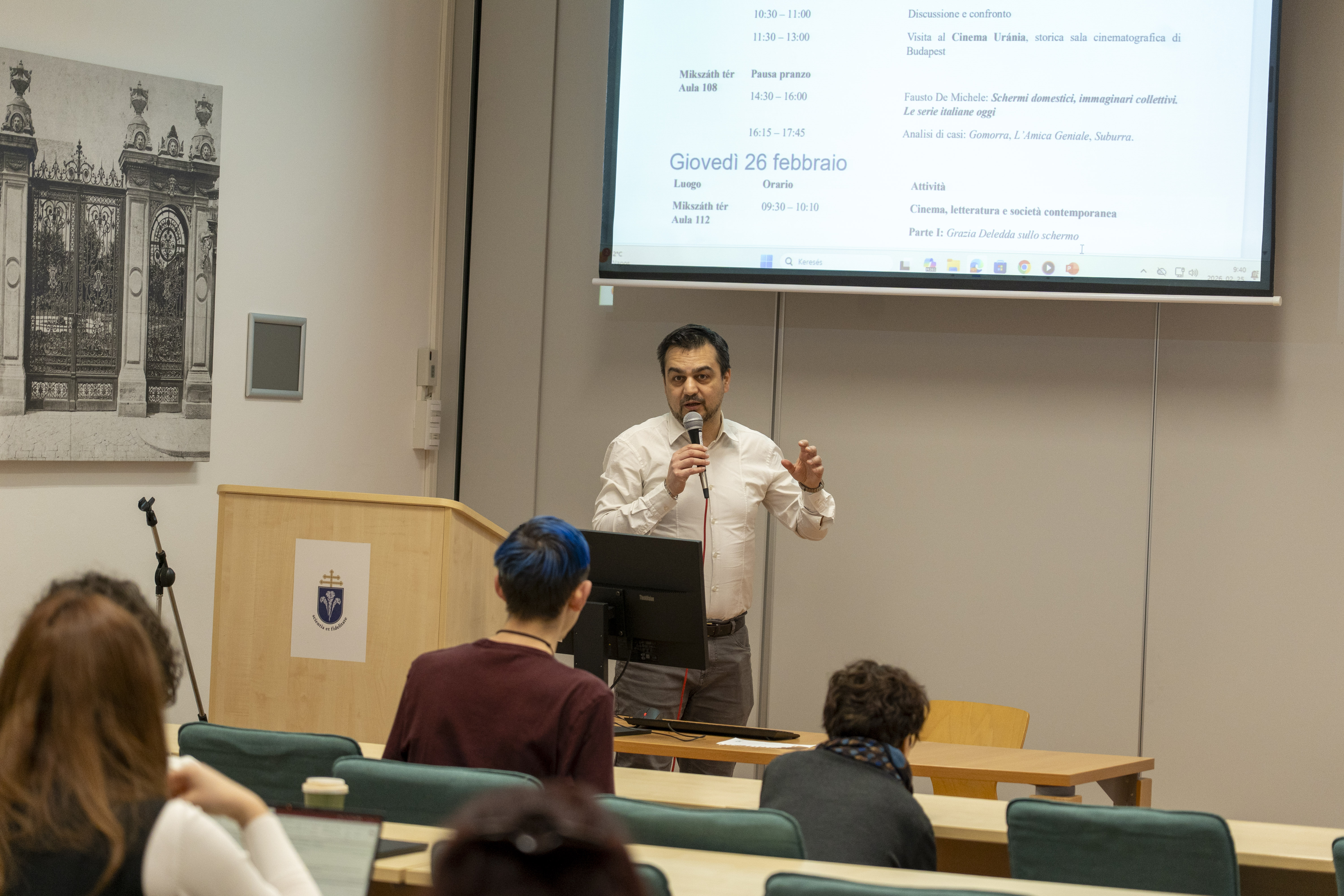 Italian Cinema, Literature, and Television CEEPUS intensive  course