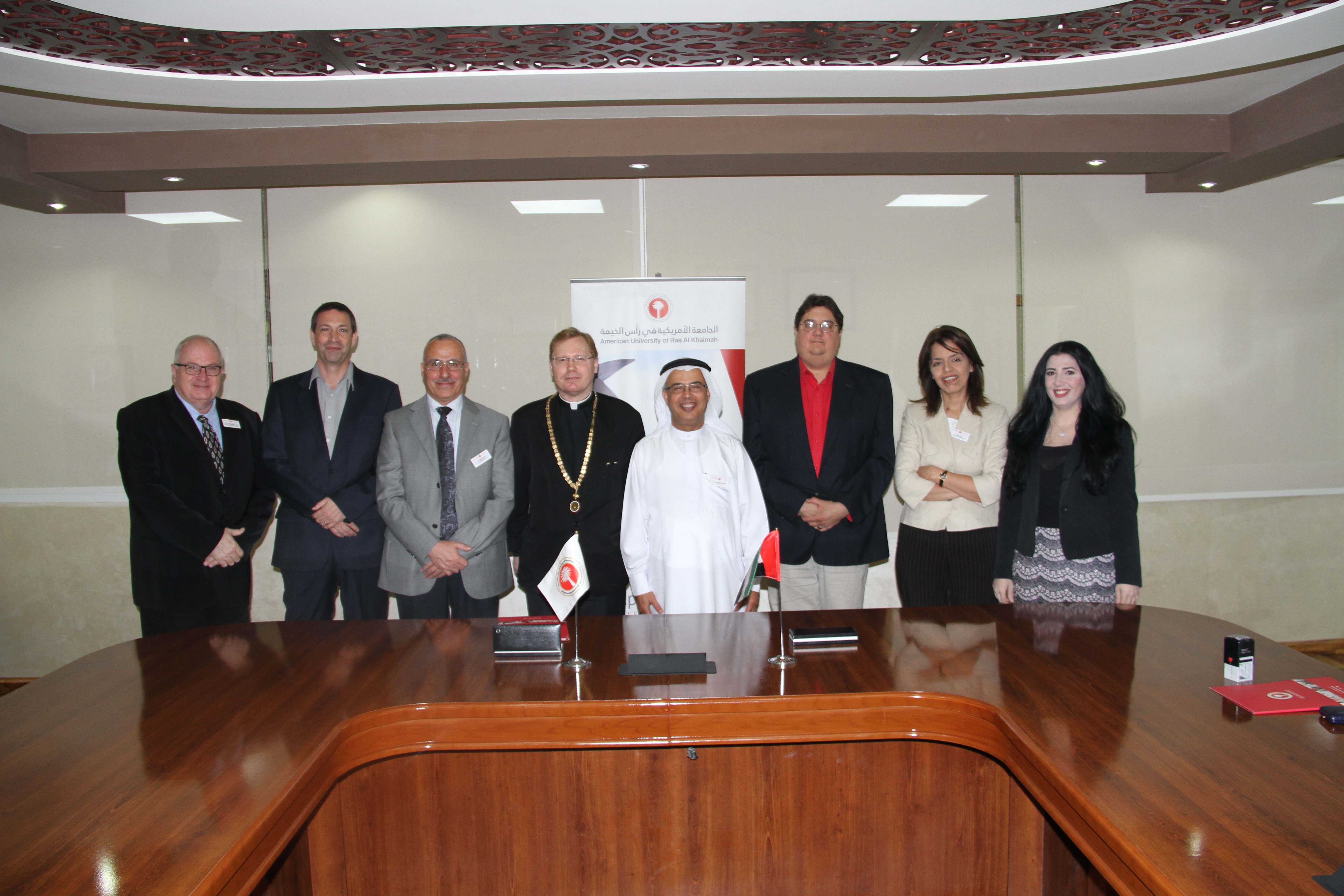 Cooperation between PPCU and the American University of Ras Al Khaimah