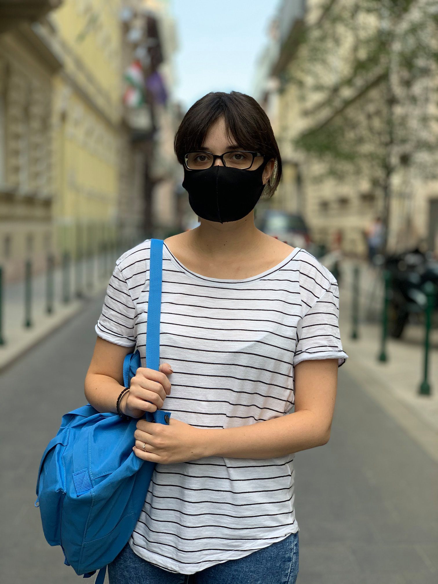 Wearing face masks