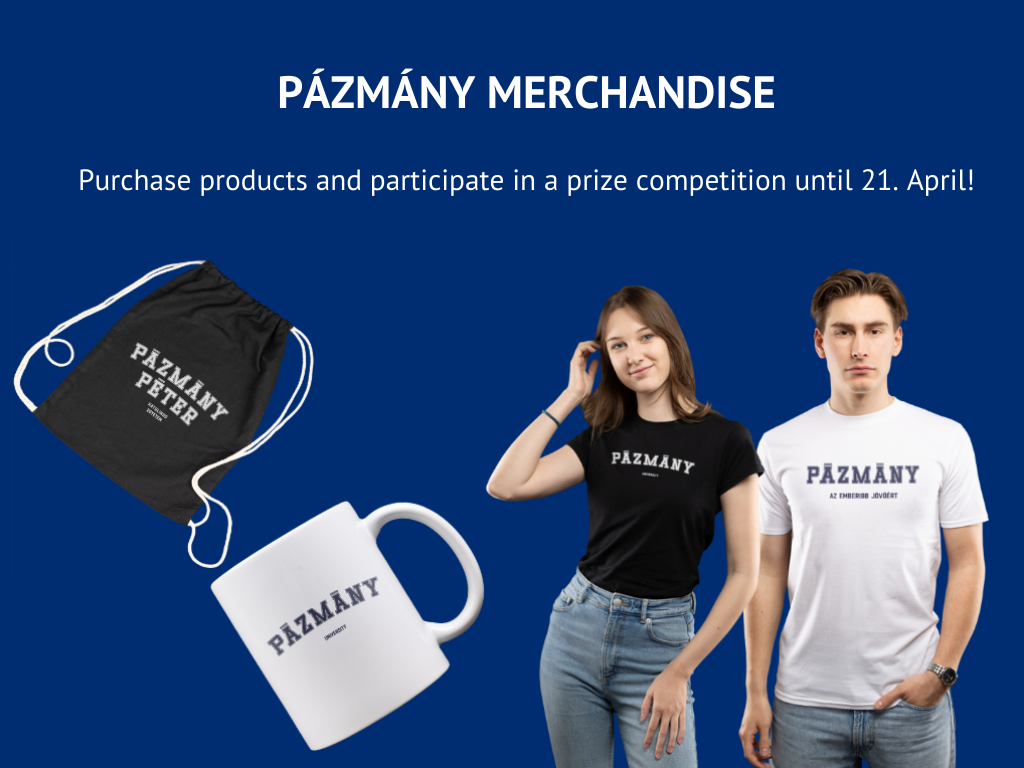 You can already buy Pázmány products and gifts on U-style webshop!