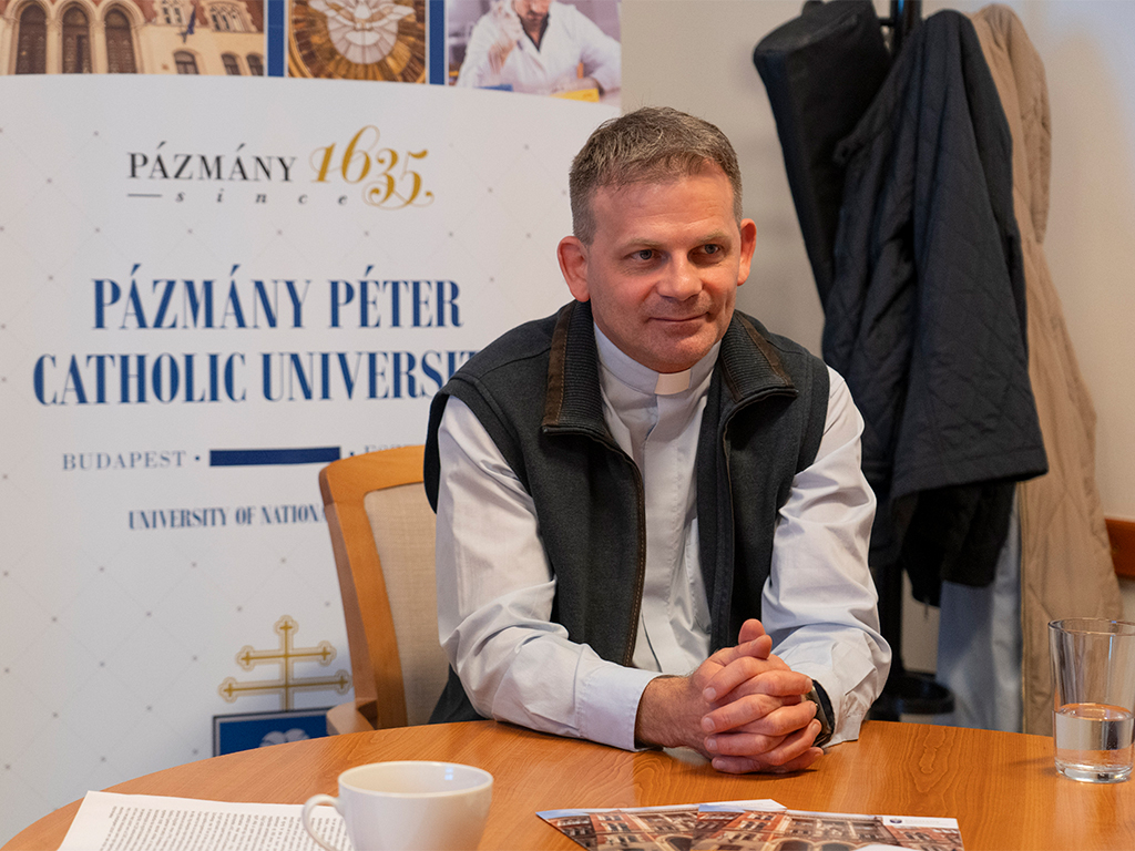 Interview with Ft. Dr. Krisztián Vincze, Vice-Rector for Foreign Affairs and Scientific Management