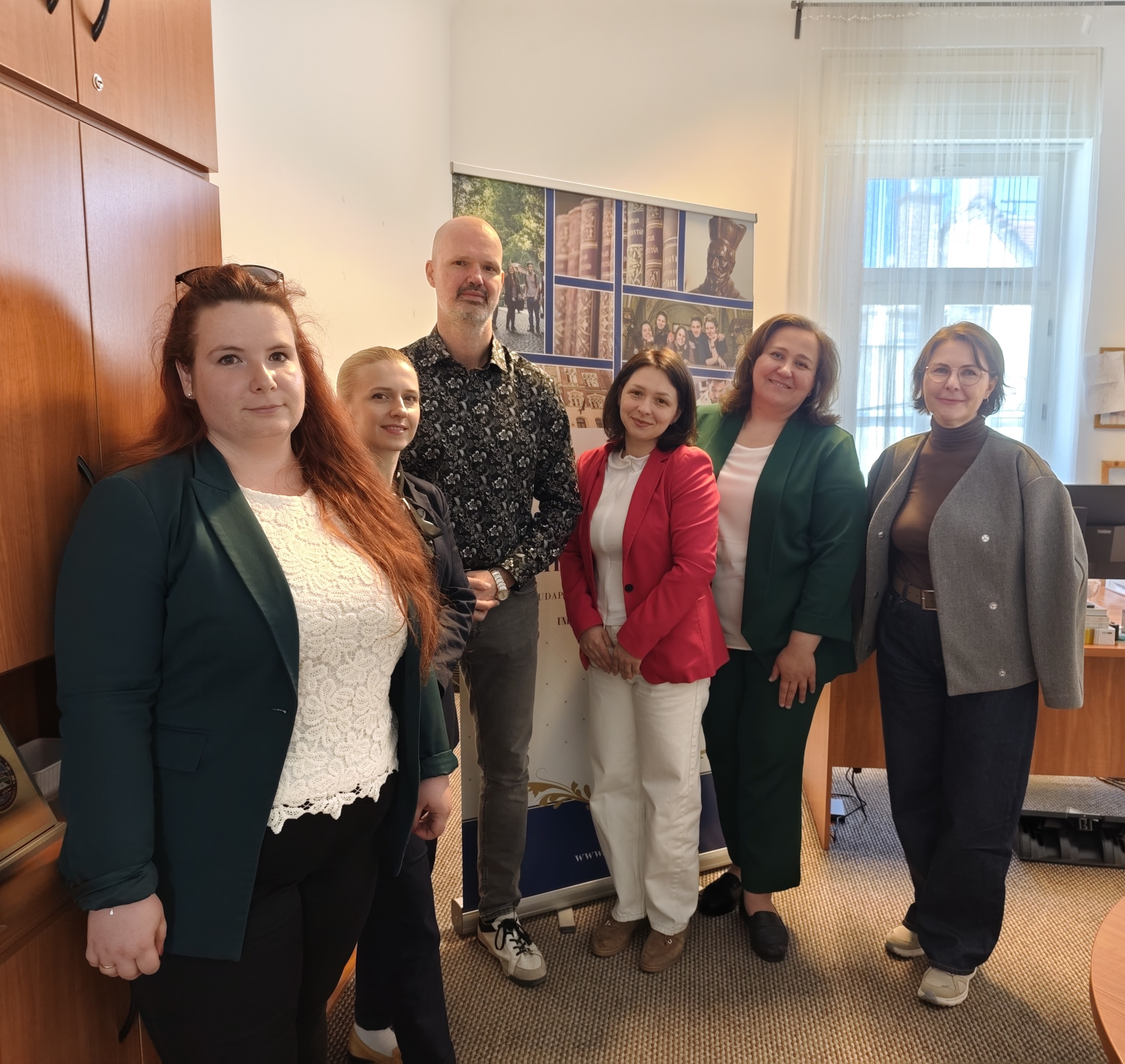 Strengthening Academic Relations: PPKE Hosts Ukrainian Catholic University Delegation Under Erasmus+ Program
