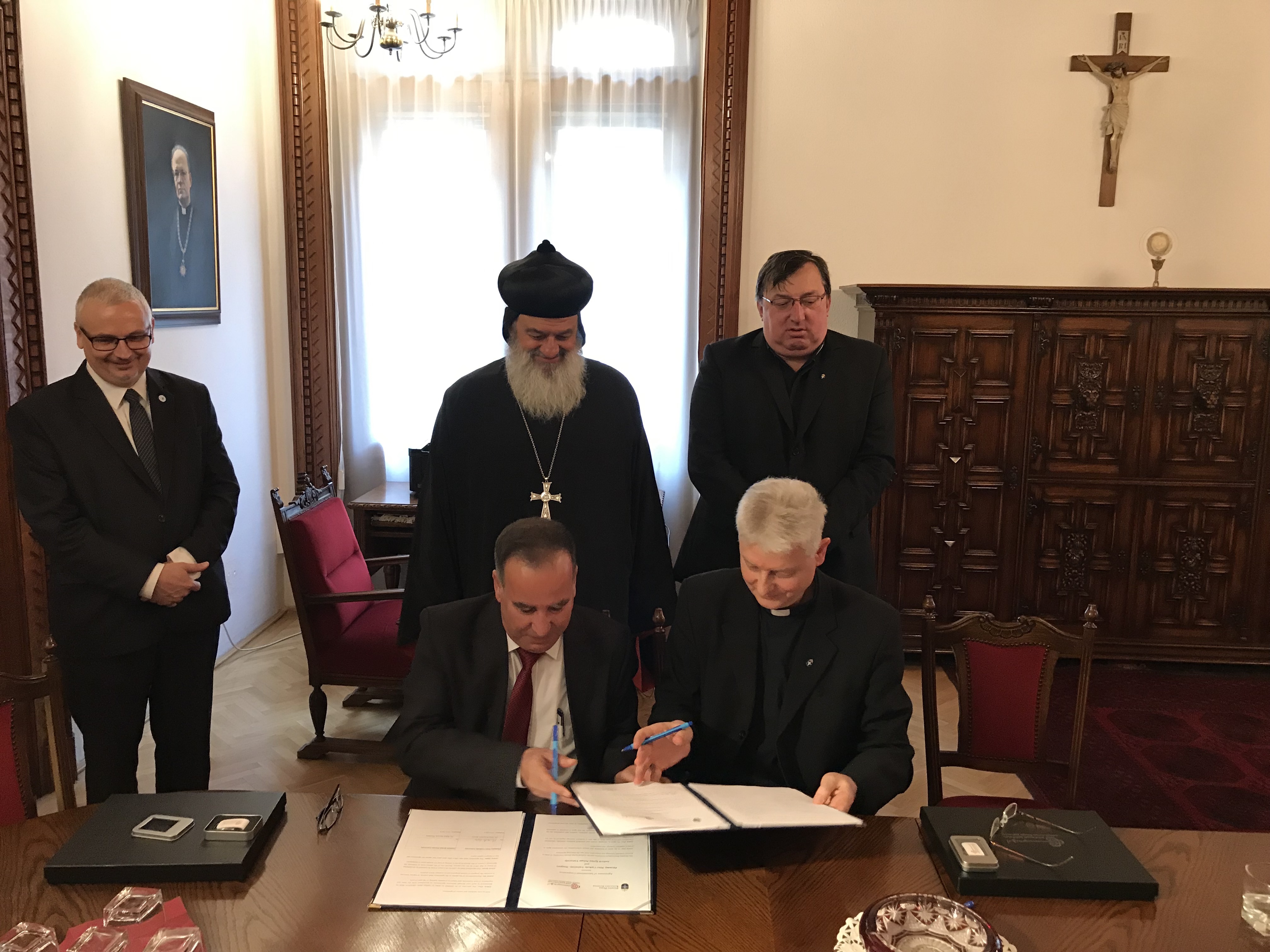 Együttműködési megállapodás a Pázmány Péter Katolikus Egyetem  és a szíriai Antiochiai Egyetem között