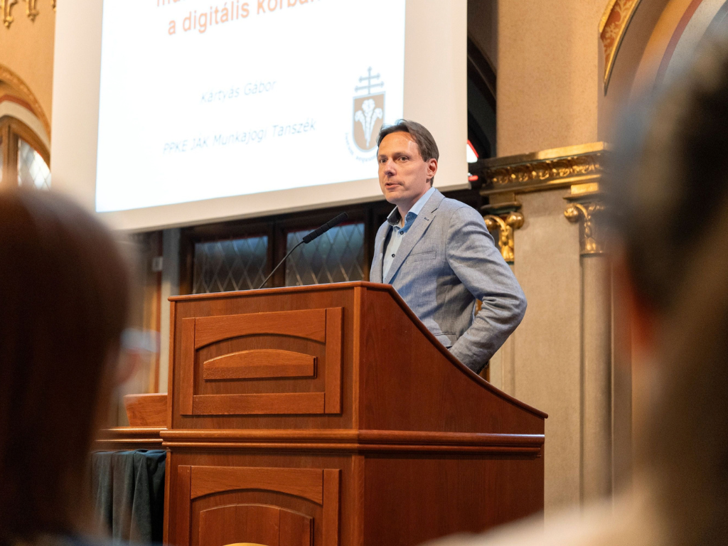 Dr. habil. Kártyás Gábor előadása a Dies Academicus ünnepi napokon: Dr. habil. Kártyás Gábor előadása a Dies Academicus ünnepi napokon